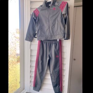 Girl’s adidas tracksuit
